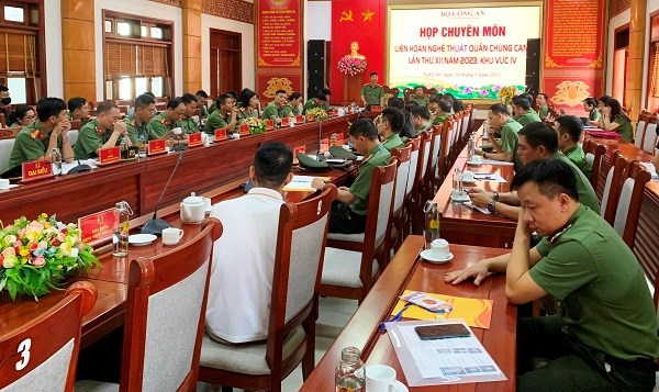 22 đoàn tham dự Liên hoan Nghệ thuật quần chúng Công an nhân dân lần thứ XII - ảnh 1
