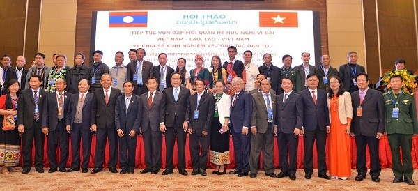 Việt Nam – Lào chia sẻ kinh nghiệm công tác dân tộc - ảnh 2