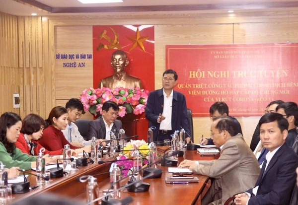 Nghệ An: Học sinh có người thân trở về từ vùng dịch corona sẽ được nghỉ học - ảnh 1