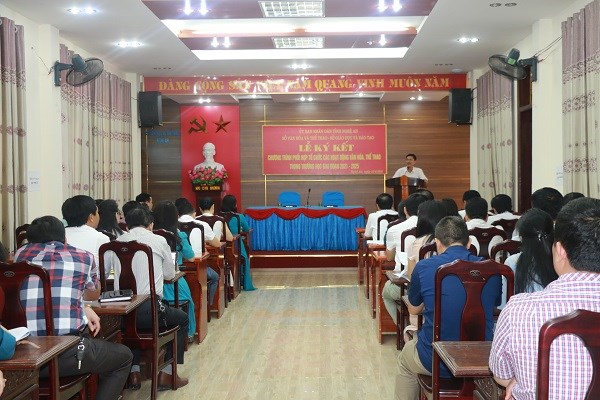 Nghệ An: Phối hợp tổ chức các hoạt động văn hóa, thể thao trong trường học - ảnh 2