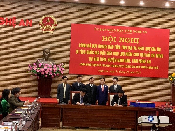 Công bố Quyết định bảo tồn, tôn tạo Khu lưu niệm Chủ tịch Hồ Chí Minh - ảnh 4