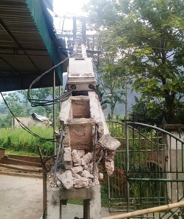 Nghệ An: Khắc phục hậu quả lốc xoáy tại vùng miền núi - ảnh 1