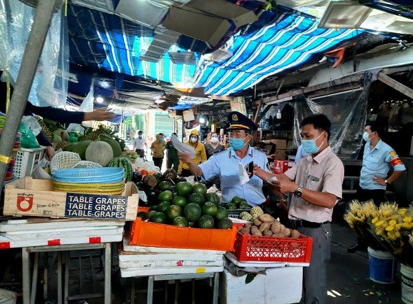 Bình Định: Thị trấn Diêu Trì giãn cách xã hội theo Chỉ thị 16 - ảnh 1