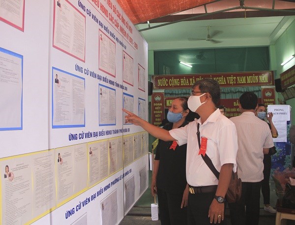 Bình Định:  Người dân náo nức với “Ngày hội bầu cử” - ảnh 4