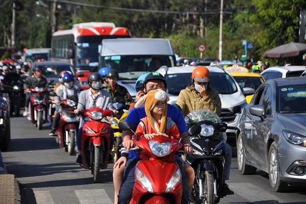 Đà Lạt: Đón hơn 260.000 lượt du khách dịp Tết - ảnh 2