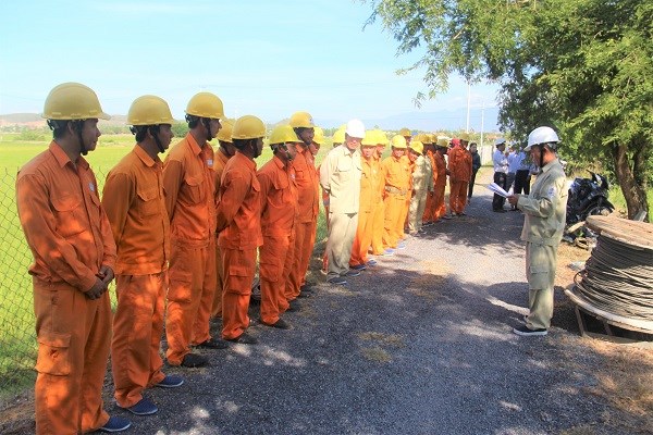 PC Khánh Hòa: Đảm bảo an toàn tuyệt đối LĐSX - ảnh 1