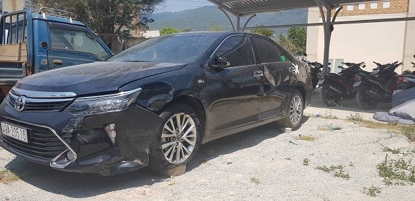 Lâm Đồng: Xe chở Phó Chánh án gây tai nạn rồi bỏ chạy - ảnh 1