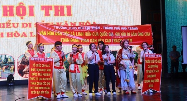 Khánh Hòa: Thế hệ trẻ chung tay gìn giữ bảo vệ di sản - ảnh 4