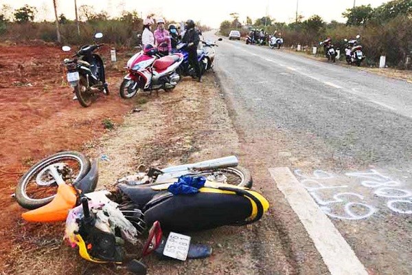 Gia Lai: Tài xế dương tính với ma túy gây tai nạn làm 3 người tử vong - ảnh 1