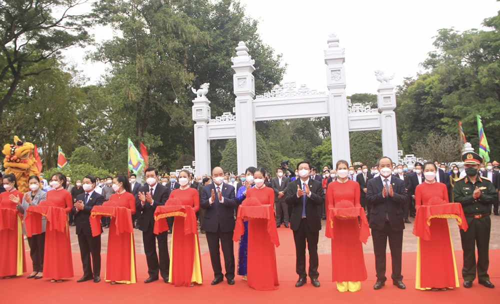 Bình Định khánh thành Khu đền thờ Tây Sơn Tam kiệt - ảnh 2
