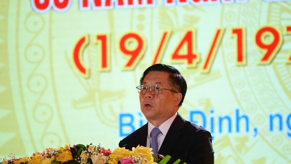 Hoài Ân (Bình Định): Đón nhận Cờ Thi đua của Chính phủ tặng - ảnh 2