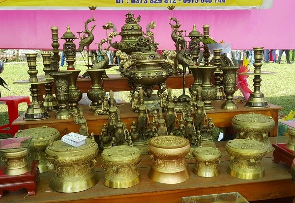 Nghề đúc đồng cổ truyền làng Chè là Di sản văn hóa phi vật thể quốc gia - ảnh 4