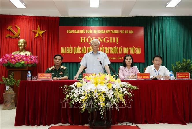 Tổng Bí thư: Càng cán bộ cấp cao càng phải nêu gương - ảnh 1