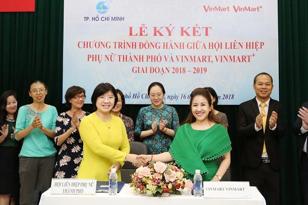 Vinmart và Vinmart+ đồng hành cùng Hội Liên hiệp Phụ nữ TP.HCM - ảnh 1