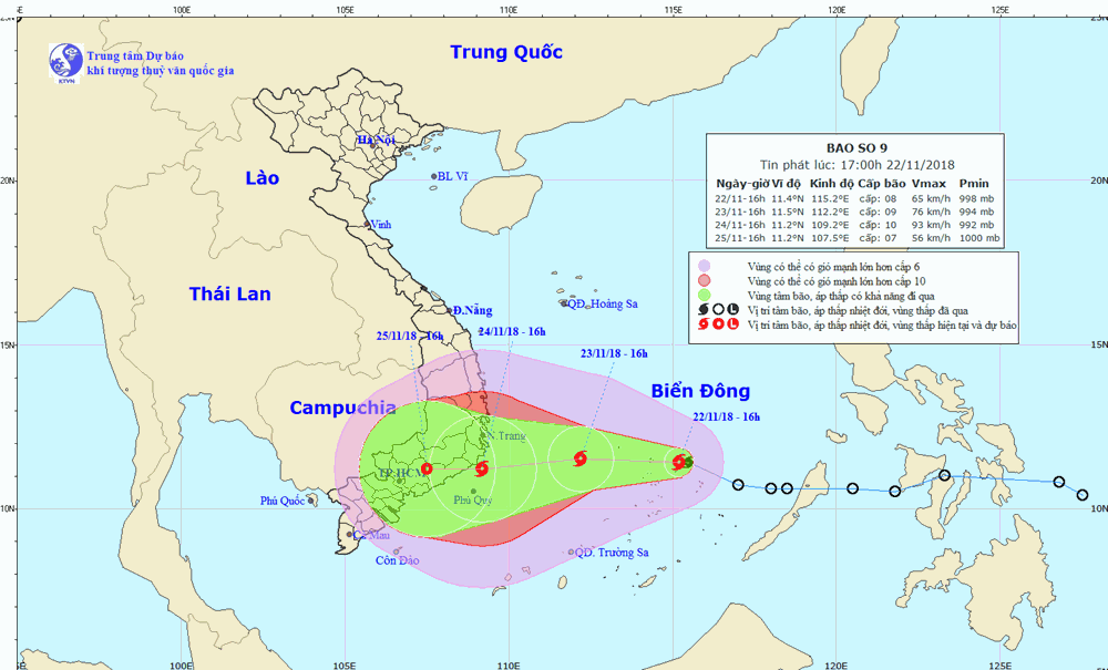 Công điện của Thủ tướng: Tập trung ứng phó với bão số 9 và mưa lũ - ảnh 1