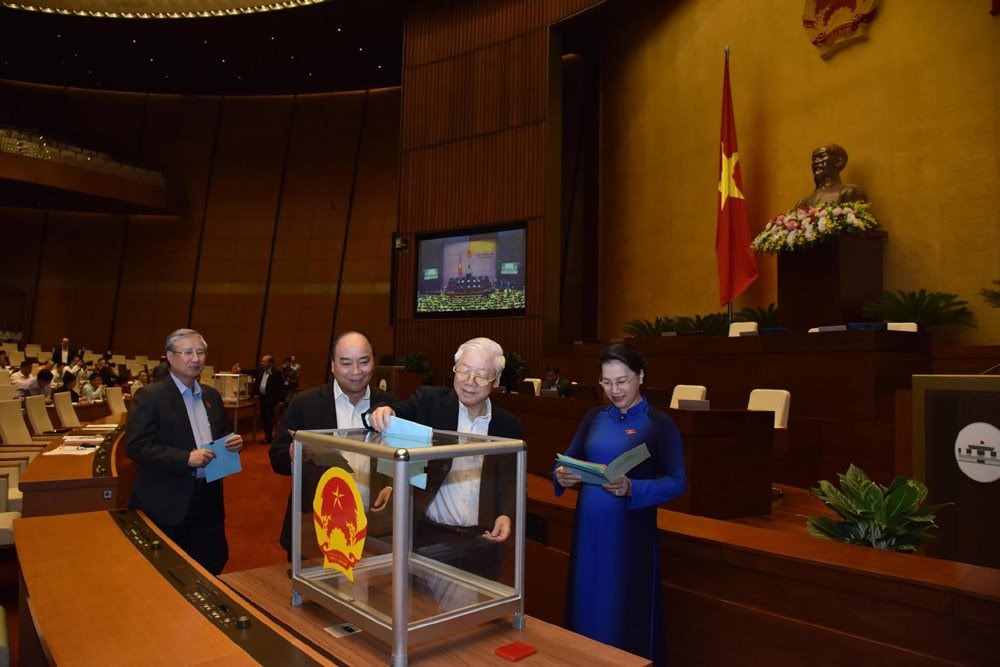 Quốc hội công bố kết quả lấy phiếu tín nhiệm 48 chức danh - ảnh 1