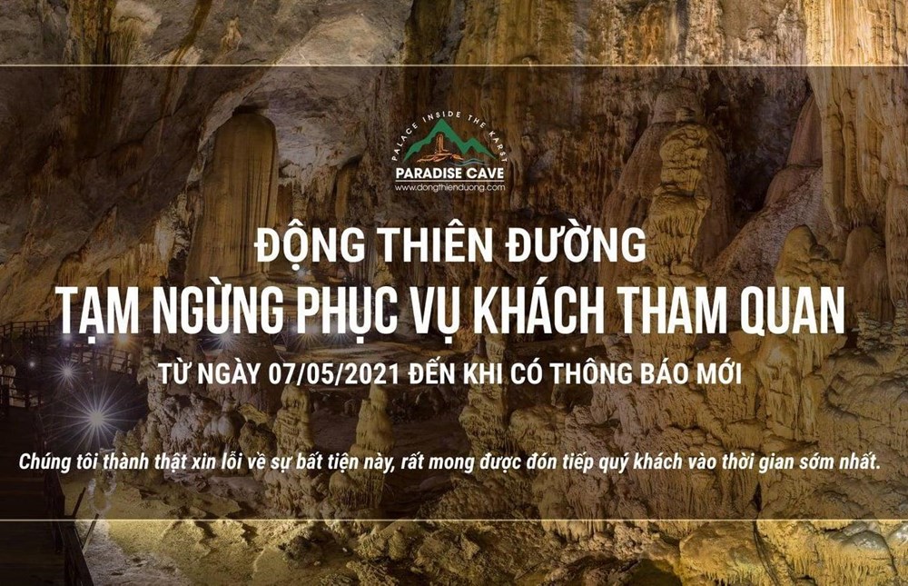 Quảng Bình: Tạm dừng các hoạt động tham quan du lịch đông người - ảnh 1