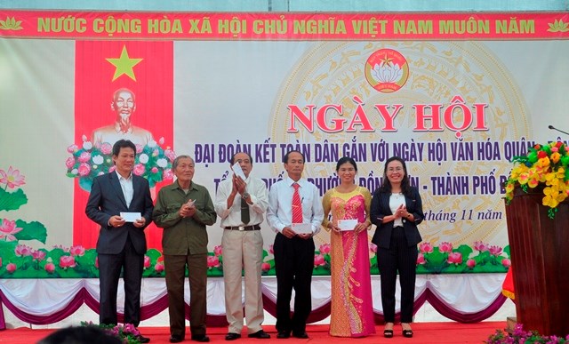Quảng Bình: Ấm tình “Ngày hội Đại đoàn kết toàn dân tộc” gắn với "Ngày hội văn hóa quân – dân” - ảnh 3