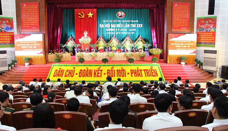 Quyết tâm xây dựng huyện Quảng Trạch phát triển nhanh, bền vững - ảnh 1