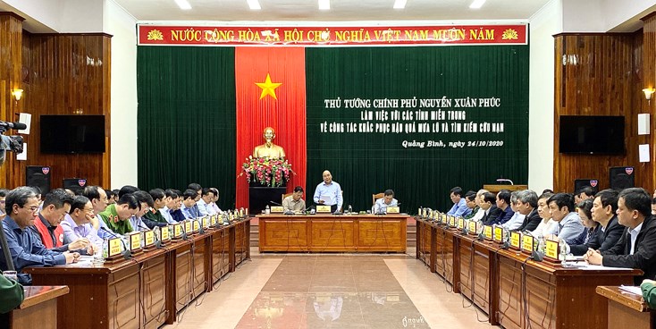 Thủ tướng: Sẵn sàng ứng phó với bão số 8 - ảnh 1
