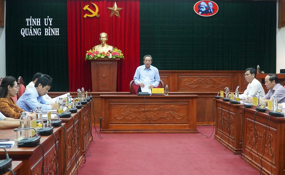 Bí thư Tỉnh ủy Quảng Bình yêu cầu dừng các hoạt động vui chơi, giải trí - ảnh 1