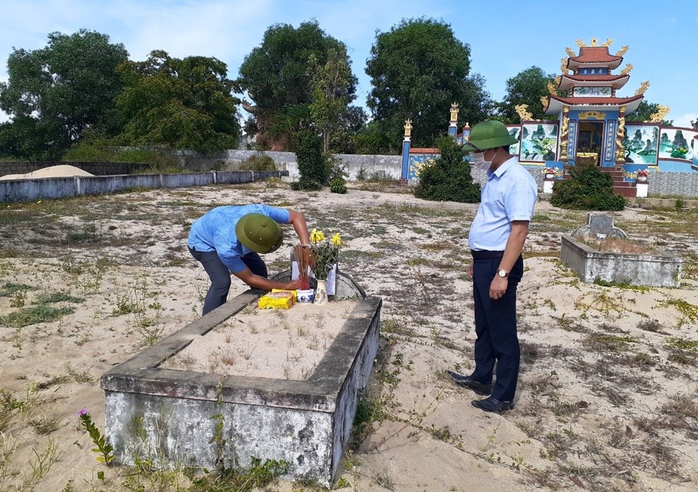 Hồi âm bài viết “Hoang lạnh phần mộ sĩ phu yêu nước Nguyễn Phạm Tuân”: Huyện Quảng Trạch đề nghị Sở VH&TT tỉnh khảo sát, xác minh, lập hồ sơ di tích - ảnh 1