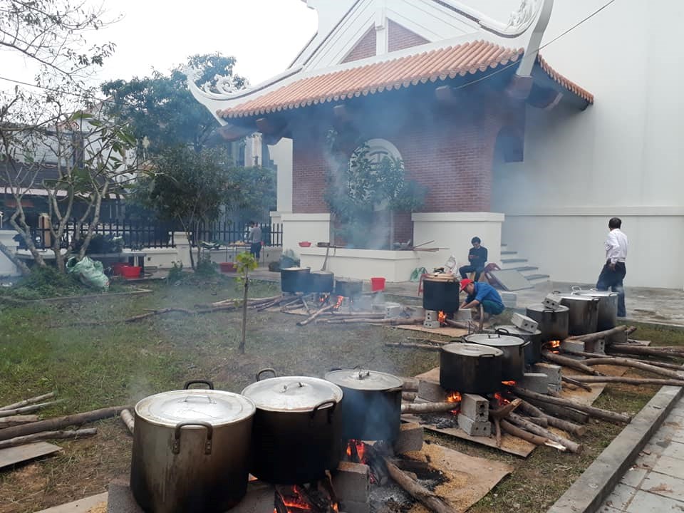 Đầm ấm lễ hội bánh chưng vì người nghèo ở Ba Đồn - ảnh 6