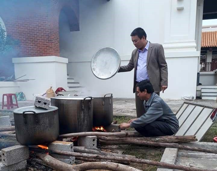 Đầm ấm lễ hội bánh chưng vì người nghèo ở Ba Đồn - ảnh 7