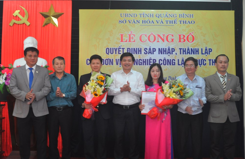 Quảng Bình: Sáp nhập các đơn vị sự nghiệp công lập trực thuộc Sở Văn hóa và Thể thao - ảnh 1