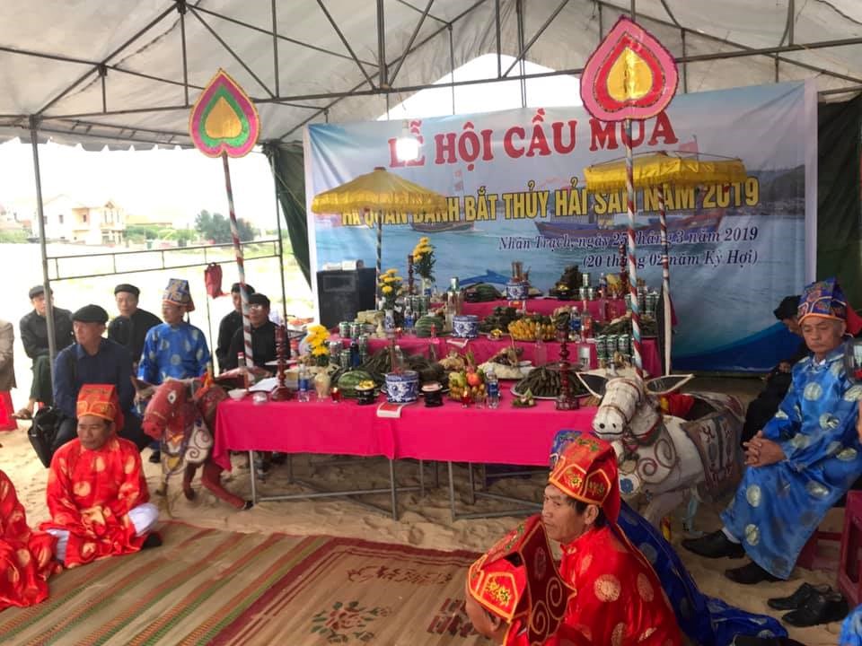Lễ hội cầu mùa xã biển Nhân Trạch - ảnh 1