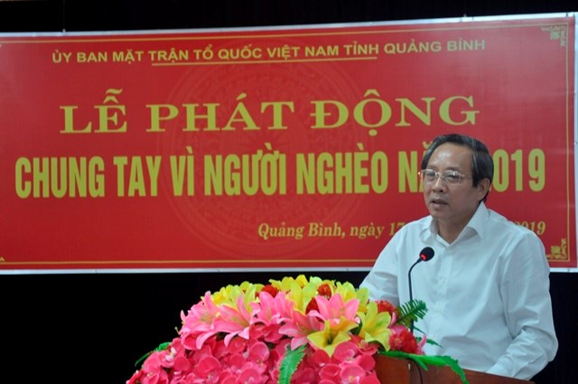 Quảng Bình phát động tháng cao điểm “Vì người nghèo” năm 2019 - ảnh 2