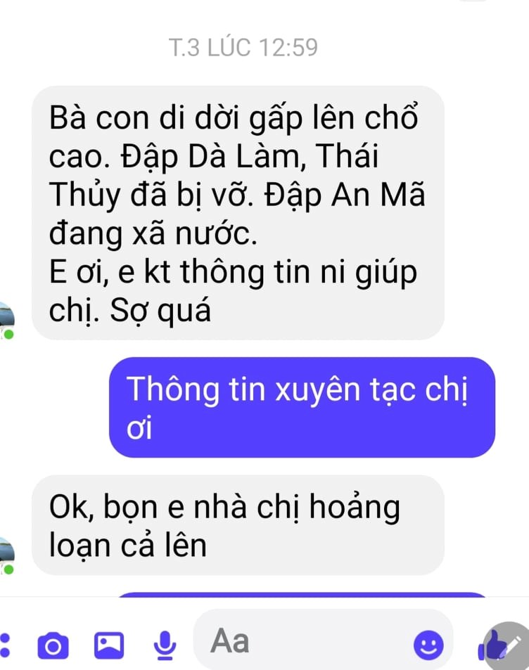 Người dân cần cảnh giác trước thông tin bịa đặt, sai sự thật về lũ lụt - ảnh 2