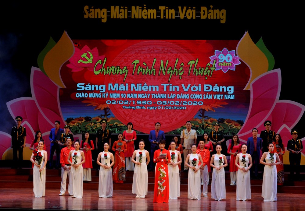 Chương trình nghệ thuật “Sáng mãi niềm tin với Đảng” - ảnh 1