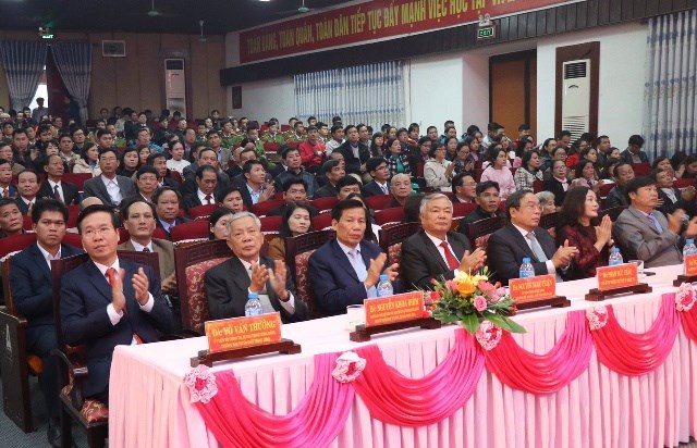 Lễ kỷ niệm 110 năm Ngày sinh đồng chí Nguyễn Chí Diểu - ảnh 1