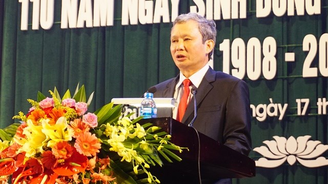 Lễ kỷ niệm 110 năm Ngày sinh đồng chí Nguyễn Chí Diểu - ảnh 6