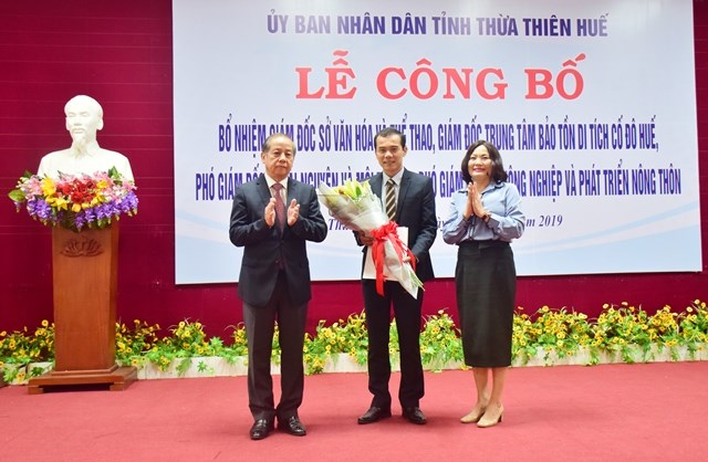 THỪA THIÊN HUẾ: Bổ nhiệm lãnh đạo mới của các cơ quan lĩnh vực văn hóa - ảnh 2