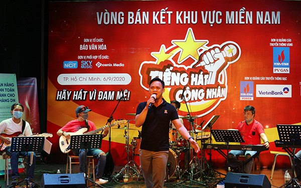 Cuộc thi “Tiếng hát công nhân” lần thứ II: Các thí sinh miền Nam sẵn sàng cho vòng bán kết - ảnh 6