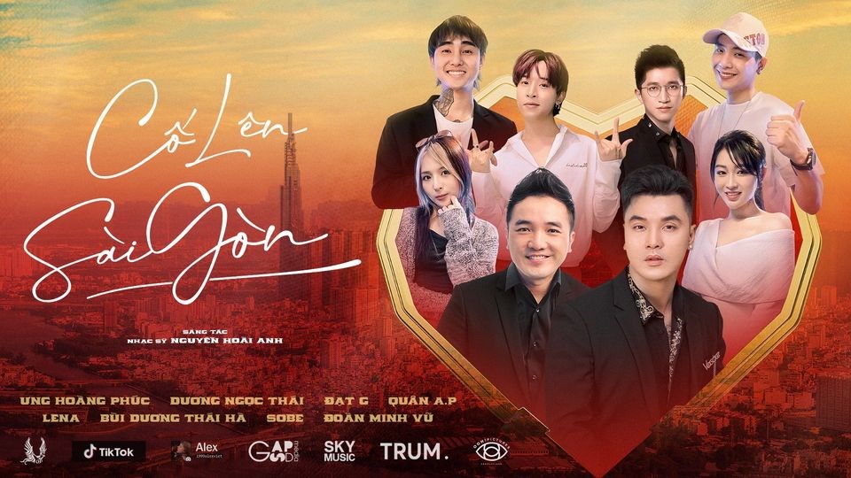 Đong đầy cảm xúc với ca khúc "Cố lên Sài Gòn" - ảnh 1