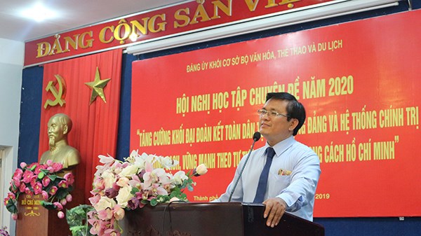 Đảng ủy Khối Bộ VHTTDL: Xây dựng Đảng và hệ thống chính trị trong sạch, vững mạnh - ảnh 1