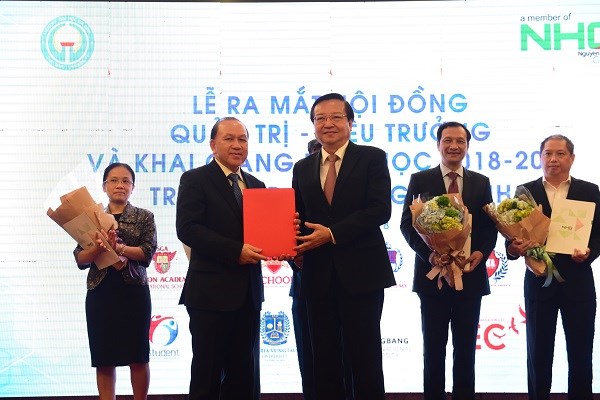Trường ĐH Gia Định ra mắt Hội đồng quản trị và Hiệu trưởng mới - ảnh 1