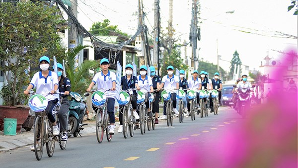 Sinh viên Văn hóa chung tay bảo vệ môi trường biển - ảnh 2