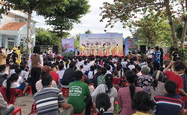 Hành trình “Bước chân phù sa” của sinh viên trường Đại học Văn hóa TP.HCM - ảnh 1