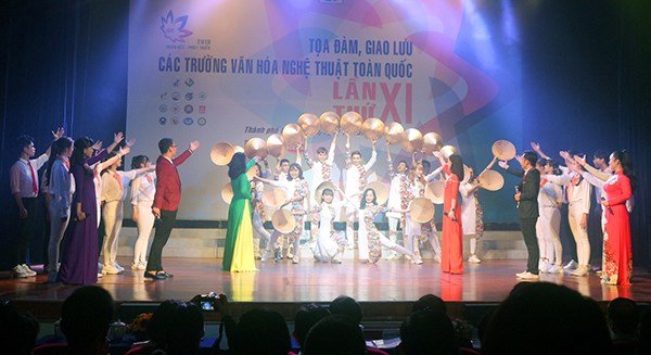 Giao lưu 16 trường văn hóa - nghệ thuật toàn quốc 2019 - ảnh 1