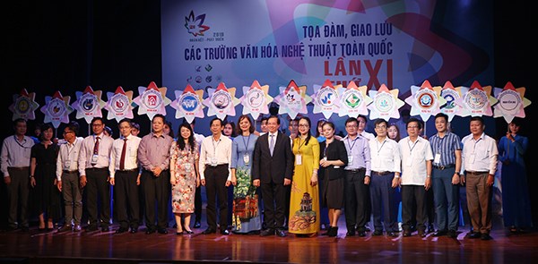 Giao lưu 16 trường văn hóa - nghệ thuật toàn quốc 2019 - ảnh 3