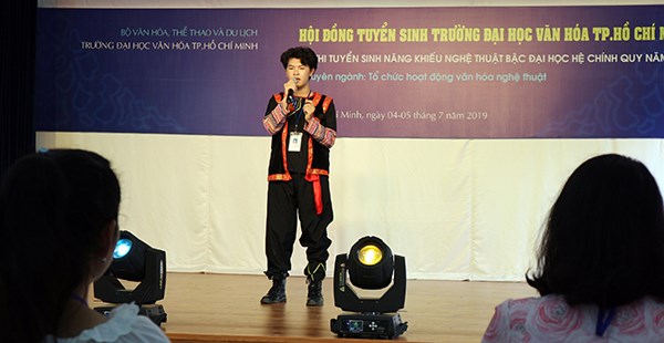 Trường ĐH Văn hóa TP.HCM: Thí sinh dự thi năng khiếu nghệ thuật tăng 50% - ảnh 3