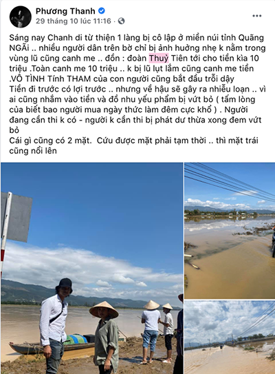 Phương Thanh bị mời làm việc về phát ngôn liên quan người dân Quảng Ngãi - ảnh 1