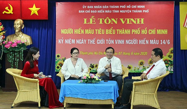 Tôn vinh người hiến máu tiêu biểu 2020 - ảnh 2
