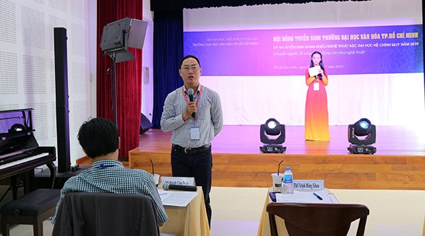 Trường ĐH Văn hóa TP.HCM: Thí sinh dự thi năng khiếu nghệ thuật tăng 50% - ảnh 1