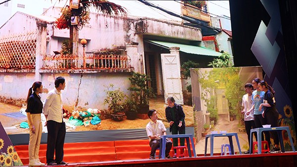 Khai mạc hội thi tiểu phẩm về văn hóa ứng xử, xây dựng nếp sống văn minh trong cộng đồng - ảnh 4