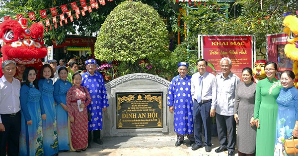 TP.HCM: Đình An Hội và miếu Sa Tân được xếp hạng di tích kiến trúc nghệ thuật - ảnh 3